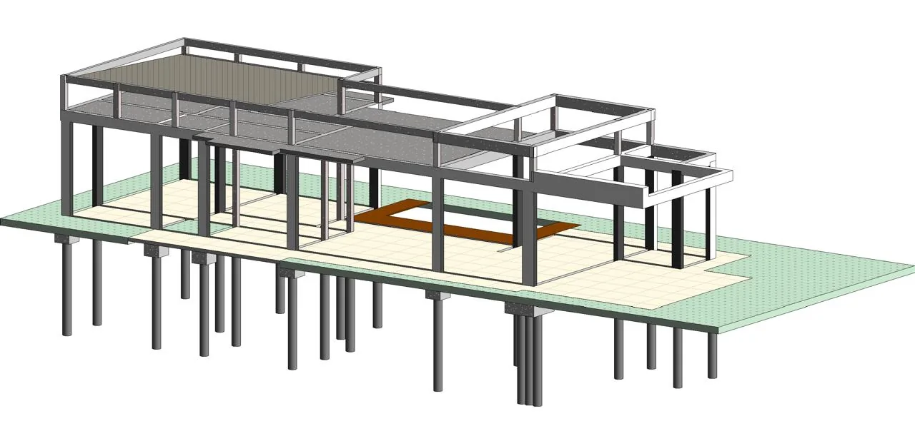 Projeto estrutural em BIM